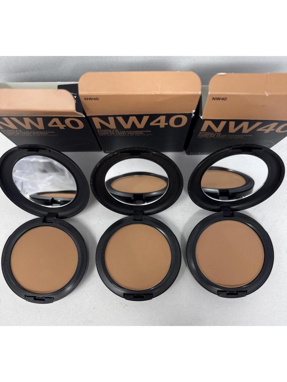 MAC Studio Fix Powder Plus Foundation NW40 - New/Tried CJ#103